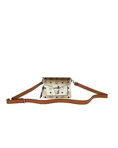 MCM MCM PATRICIA MINI CROSSBODY BAG IN GOLD - CROSSBODY BAGS - BERLIN -SIZE ONE