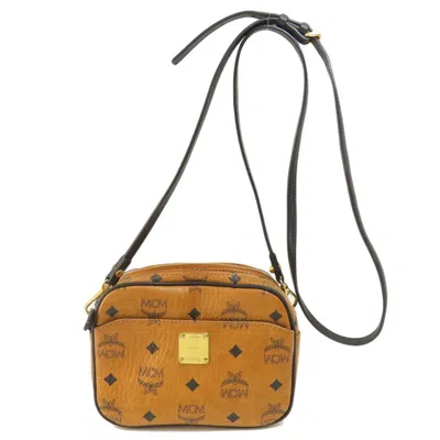 MCM MCM LEATHER SHOULDER BAG (PRE-OWNED)