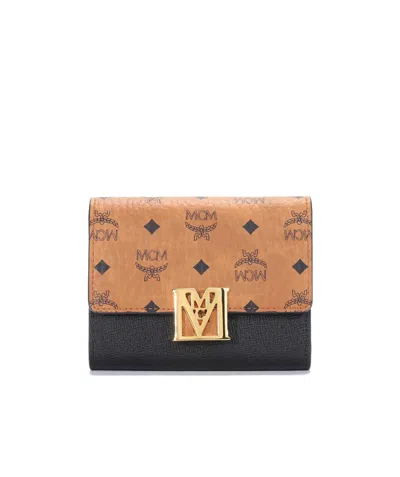 MCM LOGO PATTERN WALLET