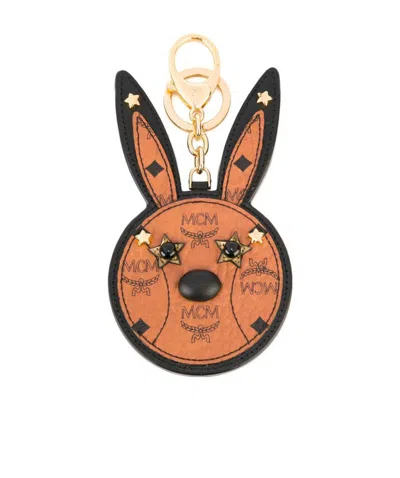 MCM LOGO PRINTED KEYCHAIN