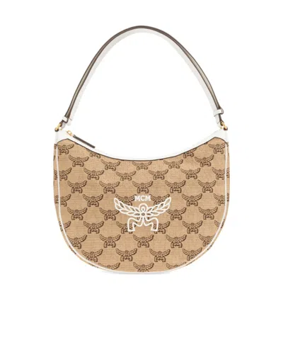 MCM MCM LOGO PRINTED SHOULDER BAG