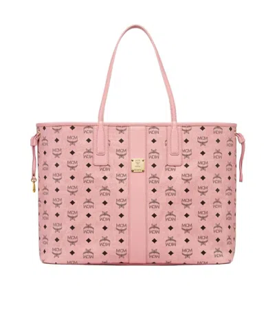 MCM MCM MONOGRAM PRINTED TOP HANDLE BAG