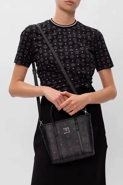 MCM MCM SHOULDER BAG WITH LOGO