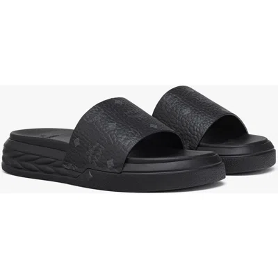 MCM MCM VISETOS SLIDE SANDALS