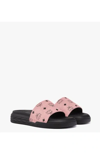 MCM MCM VISETOS SLIDE SANDALS