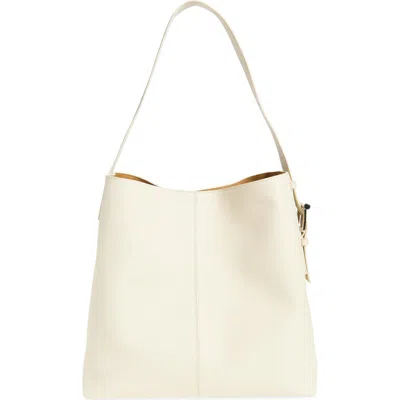 ALEXANDER MCQUEEN MCQUEEN T-BAR SLING LEATHER TOTE