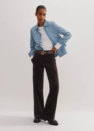 ME+EM CORD BAGGY PANT