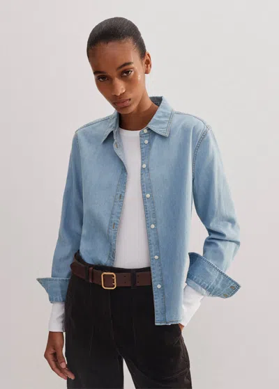 ME+EM DENIM DISRUPTOR SHIRT