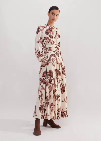 ME+EM MIDNIGHT FLORAL PRINT MAXI DRESS