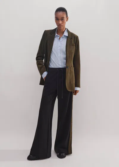 ME+EM TRAVEL TAILORING SNAP DETAIL TRACK PANT