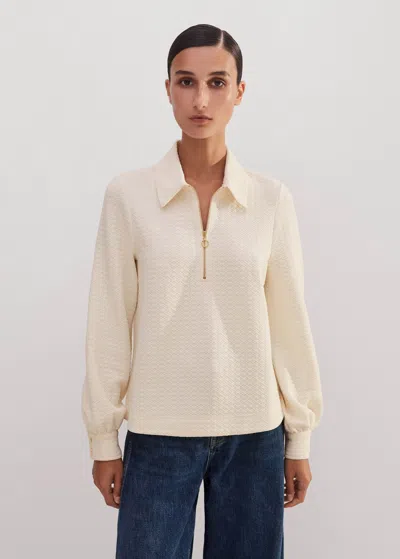 ME+EM TRAVEL TAILORING TEXTURED PONTE SWING TOP