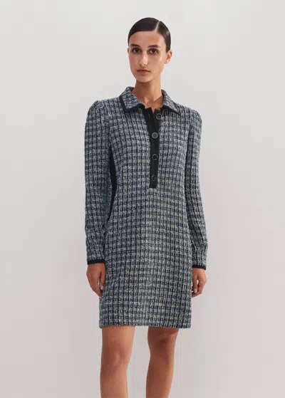 ME+EM TWEED SHIFT DRESS