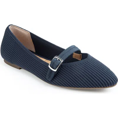 ME TOO ME TOO GLORY RIB KNIT MARY JANE FLAT