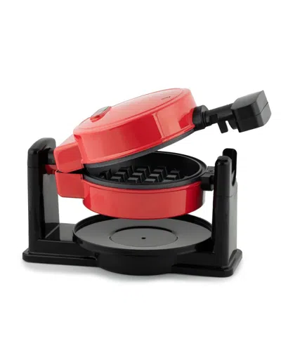 MEGACHEF 5" NON-STICK ELECTRIC FLIP BELGIAN WAFFLE MAKER