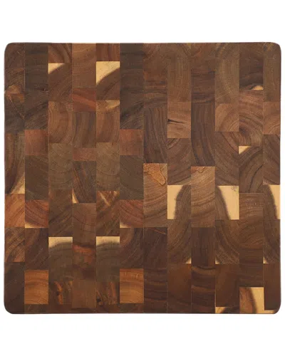 MEGACHEF MEGACHEF SQUARE THICK ACACIA WOOD SERVING & CUTTING BUTCHER BOARD