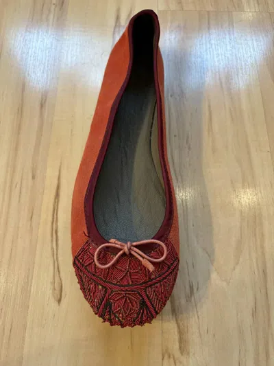 MEHER KAKALIA WOMEN BIZI BALLET SHOES IN RED