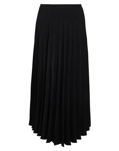 MEIMEIJ MEIMEIJ WOMAN MIDI SKIRT BLACK SIZE 10 POLYESTER