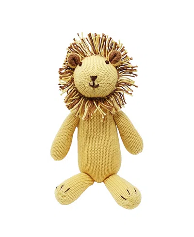 MELANGE COLLECTION KNIT COTTON LION - AGES 0+