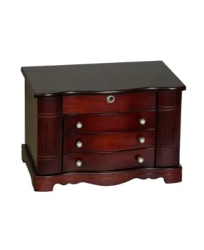 MELE & CO . RITA WOODEN JEWELRY BOX