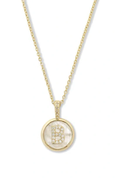 MELINDA MARIA MELINDA MARIA BABY LOVE LETTERS INITIAL PENDANT NECKLACE