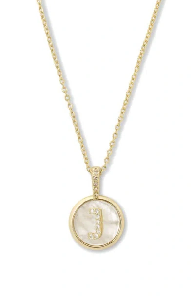 MELINDA MARIA MELINDA MARIA BABY LOVE LETTERS INITIAL PENDANT NECKLACE
