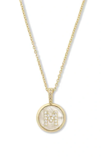 MELINDA MARIA MELINDA MARIA BABY LOVE LETTERS INITIAL PENDANT NECKLACE