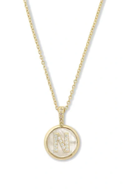 MELINDA MARIA MELINDA MARIA BABY LOVE LETTERS INITIAL PENDANT NECKLACE