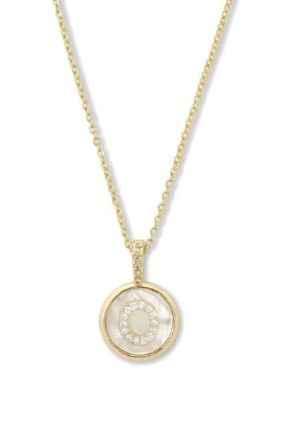 MELINDA MARIA MELINDA MARIA BABY LOVE LETTERS INITIAL PENDANT NECKLACE