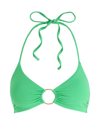 MELISSA ODABASH MELISSA ODABASH HAMBURG RING-EMBELLISHED BIKINI TOP