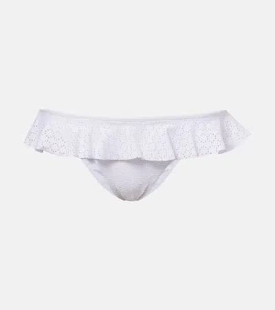 MELISSA ODABASH INDIA RUFFLED BIKINI BOTTOMS