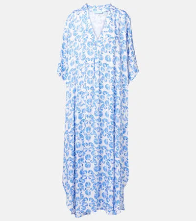 MELISSA ODABASH VANESSA PRINTED KAFTAN
