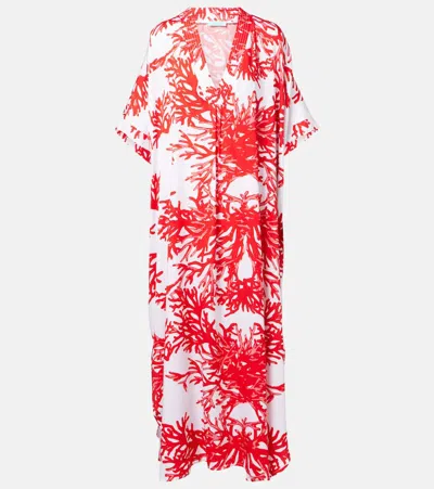 MELISSA ODABASH VANESSA PRINTED KAFTAN