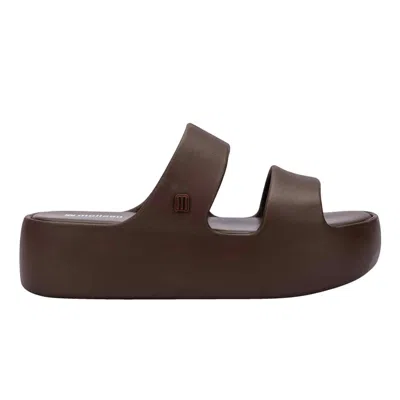 MELISSA WOMEN'S BROWN FREE LINE PLATFORM - BRONZE