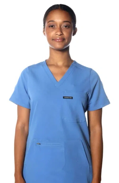 MEMBERS ONLY MEMBERS ONLY CORDOBA 5-POCKET SCRUB TOP