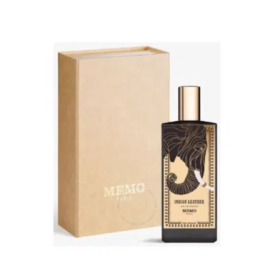 MEMO PARIS MEMO PARIS UNISEX INDIAN LEATHER EDP SPRAY 2.54 OZ FRAGRANCES 3700458606072