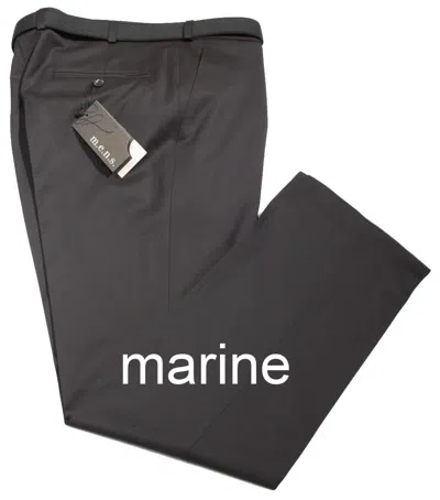 MEN'S M.E.N.S. HERREN ANZUGHOSE MADRID 9620 MARINE GRÖSSE 48 - 60 TUCHHOSE MENS
