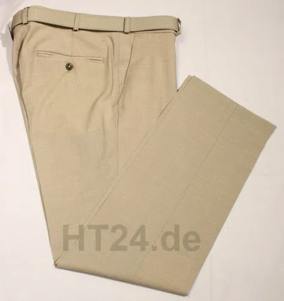 MEN'S M.E.N.S. MENS HERREN ANZUGHOSE MADRID 2400 BEIGE GRÖSSE 24U BIS 35U LEICHT