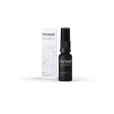 MENTEATH SKINCARE & SCENT BLACK WILD EYE NIGHT SERUM