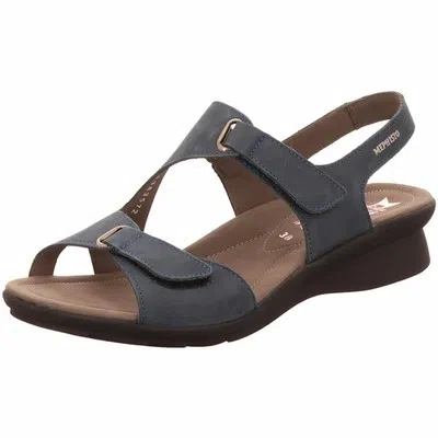 MEPHISTO MEPHISTO DAMEN SANDALETTEN MEPHISTO SANDALE PARIS PARIS 6945 BLAU 455806