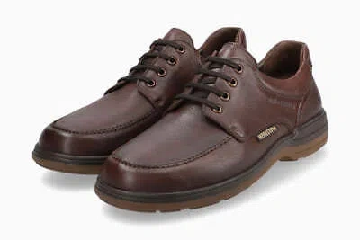 MEPHISTO MEPHISTO MEN'S DOUK CHESTNUT RIKO 178 WATER-RESISTANT LACE-UP SHOES