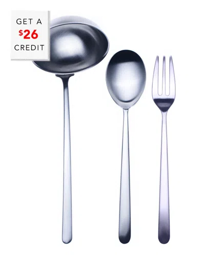 MEPRA MEPRA 3PC SERVING SET WITH $30 CREDIT