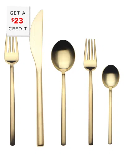 MEPRA MEPRA 5PC FLATWARE SET WITH $26 CREDIT