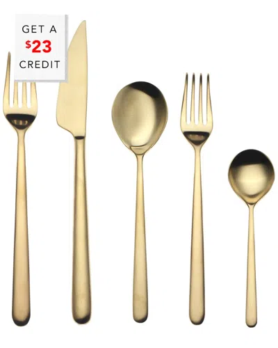 MEPRA MEPRA 5PC FLATWARE SET WITH $26 CREDIT