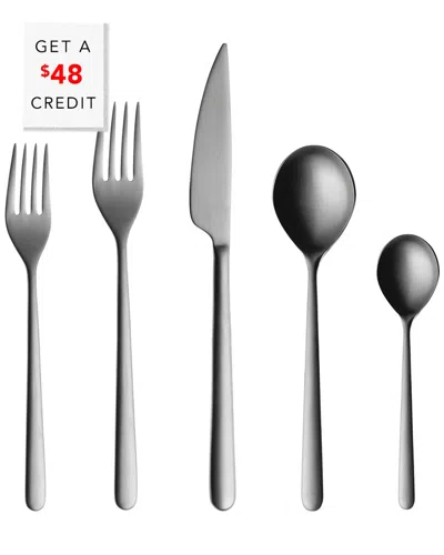 MEPRA MEPRA CUTLERY SET 20PC LINEA ICE WITH $54 CREDIT