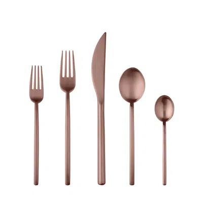 MEPRA DUE ICE ORO 5-PIECE PLACE SETTING