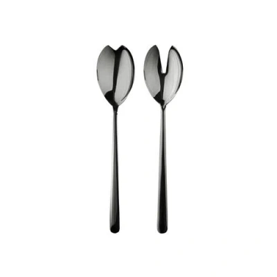 MEPRA MEPRA LINEA BLACK GOLD SALAD SERVING SET