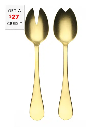 MEPRA MEPRA SALAD SERVERS WITH $27 CREDIT