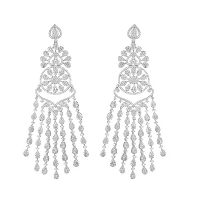 MERAKI BY RASHMI BAJAJ WOMEN'S WHITE ANNABEL EARRINGS