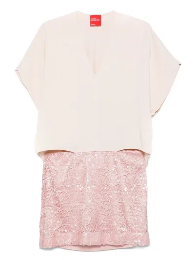 MERCI PANELLED MINI DRESS