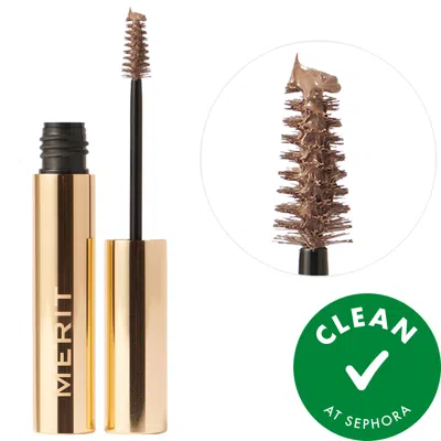 MERIT BROW 1980 VOLUMIZING TINTED EYEBROW GEL-POMADE TAUPE 0.15 OZ / 4.5 ML